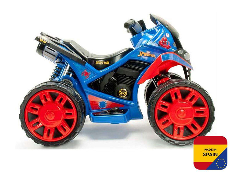 INJUSA Spiderman Quad Elektryczny Na Akumulator 12V