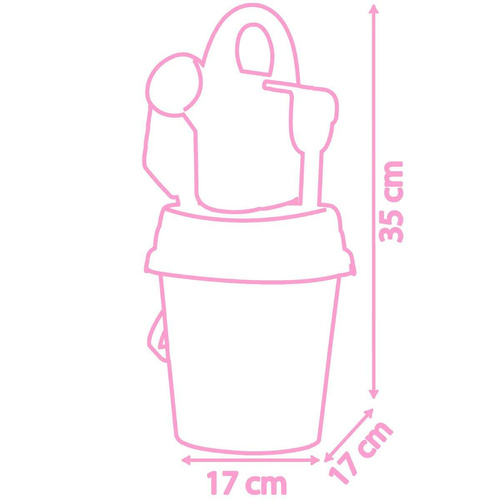 SMOBY Wiaderko Disney Princess z Akcesoriami