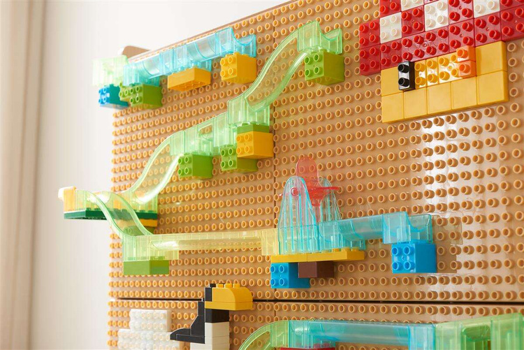 MASTERKIDZ Drewniany Stół Edukacyjny + AKCESORIA STEM WALL + 359 el.