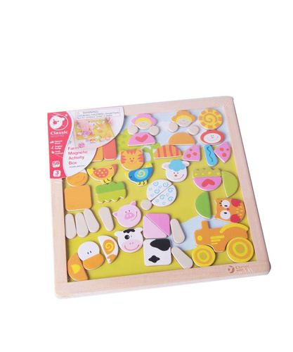 Układanka Magnetyczna Zwierzęta Farma Classic World