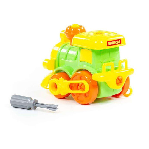 Wader QT Kolorowa Lokomotywa Ze Śrubokrętem 25el.