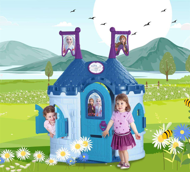 Domek Ogrodowy Zamek Frozen Kraina Lodu II Feber