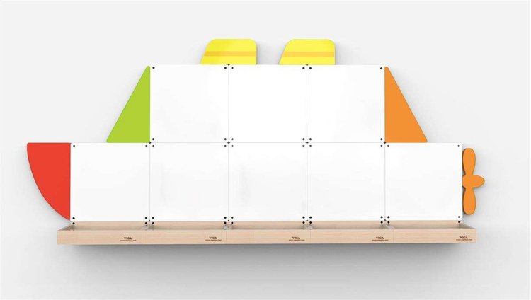 VIGA Tablica magnetyczna - Statek