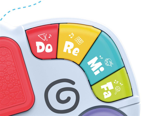 WOOPIE BABY Zabawka Sensoryczna Muzyczna dla Niemowląt Słonik