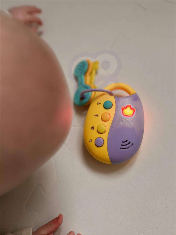 WOOPIE BABY Interaktywne Kluczki Samochodowe z Pilotem Gryzak 2w1