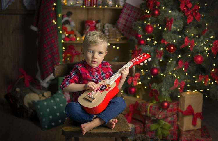 Gitara Drewniana dla dzieci Akustyczna Classic World