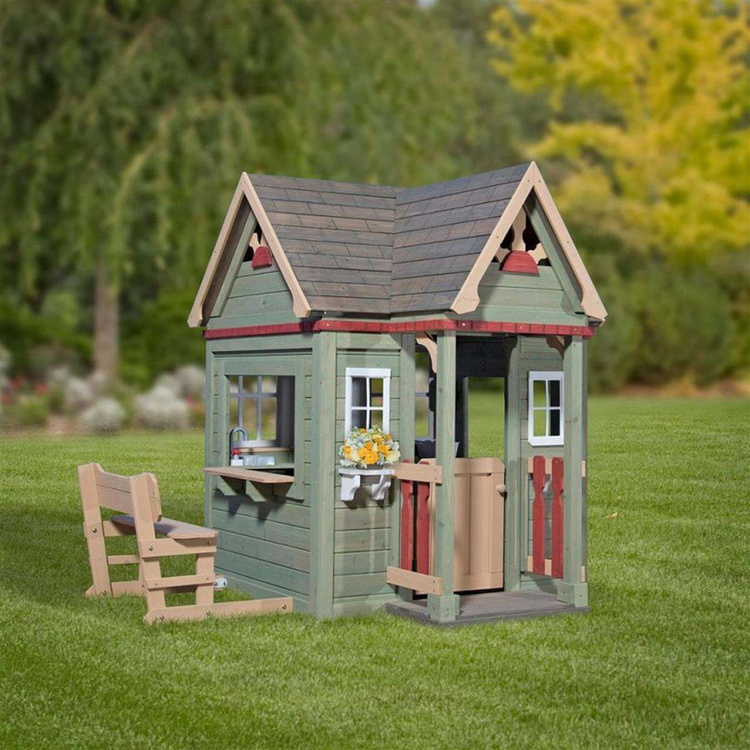 Drewniany domek ogrodowy dla dzieci Victorian Inn Backyard Discovery
