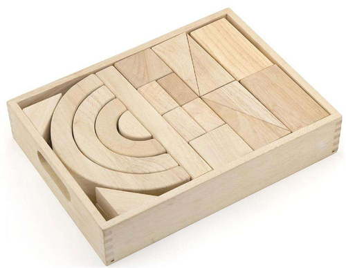 Drewniane klocki Viga Toys 42 elementy