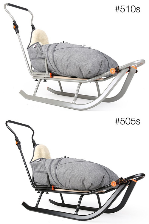 Sanki dziecięce Teo&Gigi All-Seasons z oświetleniem led #502S