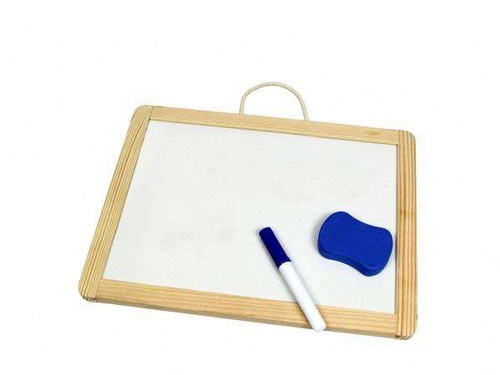 MASTERKIDZ Drewniana Tablica Edukacyjna Dwustronna