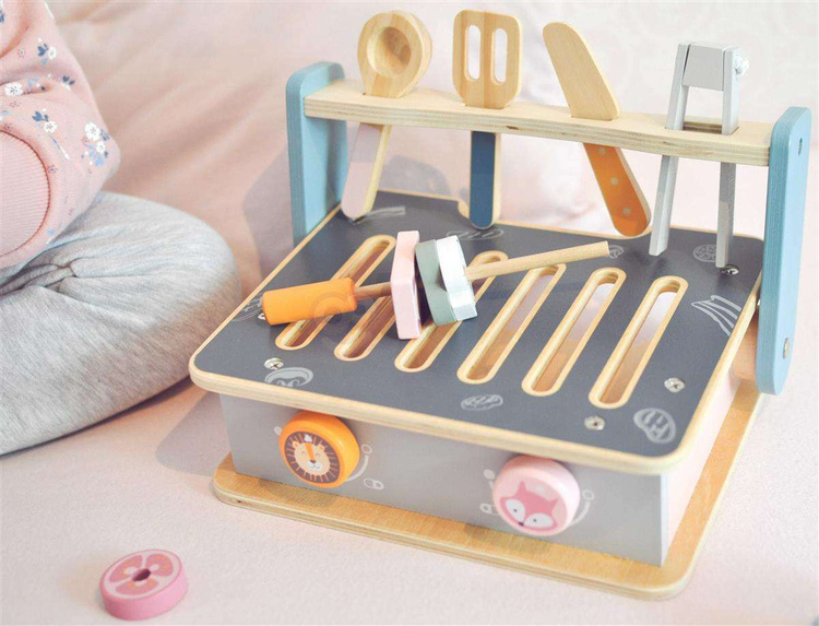 Drewniana Składana Kuchenka i Grill Viga Toys