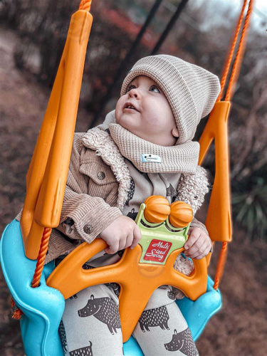 WOOPIE Huśtawka 3w1 Niebieska