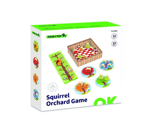 TOOKY TOY Wiewiórka w Sadzie Gra Planszowa Rodzinna