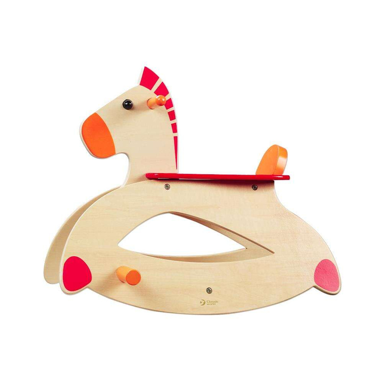 Classic World Konik Na Biegunach Bujak Drewniany