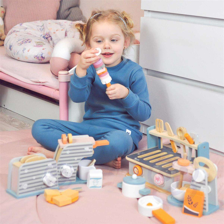 Drewniana Składana Kuchenka i Grill Viga Toys