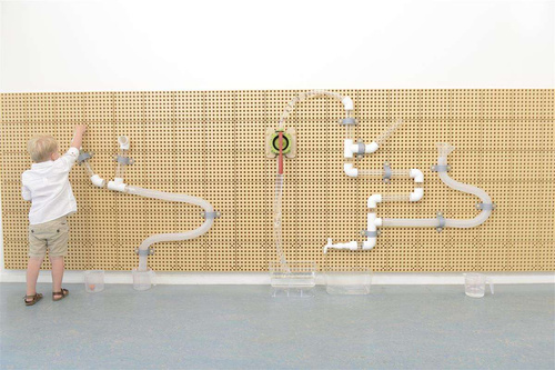 Zestaw Hydrauliczny Do Budowania Systemów Rur - Tablica Naukowo-Kreatywna Masterkidz STEM