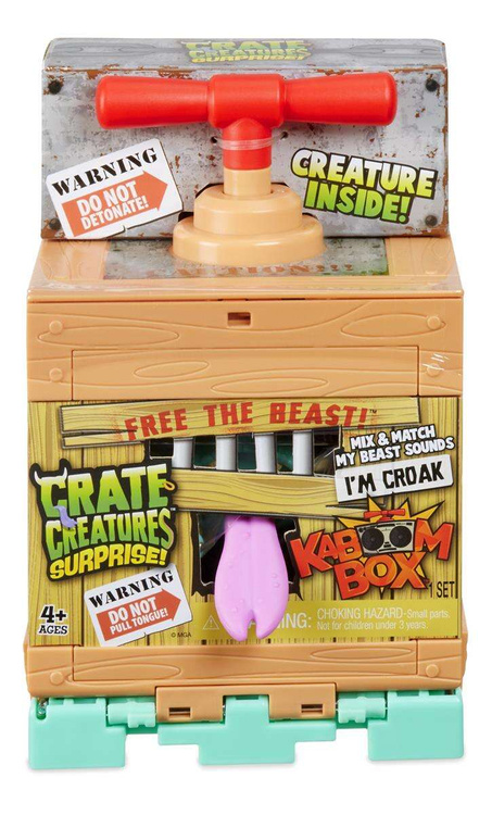 Crate Creatures Suprise KaBOOM Stworek Croak