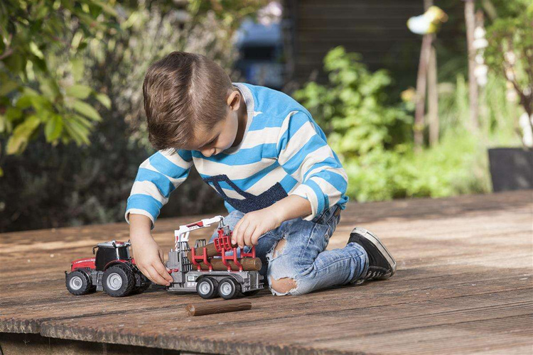 DICKIE Farm Traktor Massey Ferguson 8737 42cm.