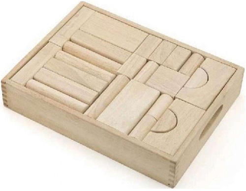 Drewniane klocki Viga Toys 46 elementy