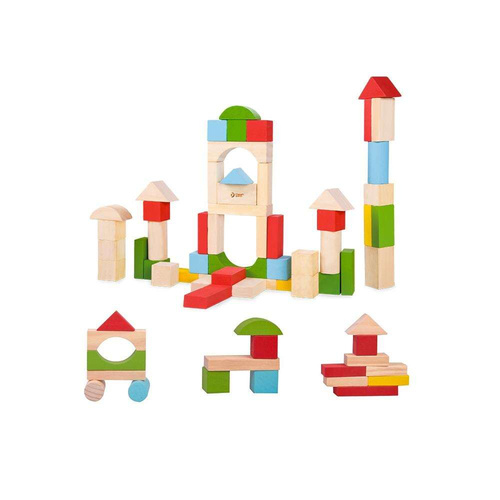 CLASSIC WORLD Drewniane Klocki Dla Dzieci