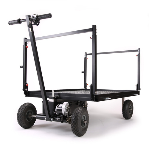 Platforma z napędem ECO wózek wędkarski elektryczny 24v 120x90