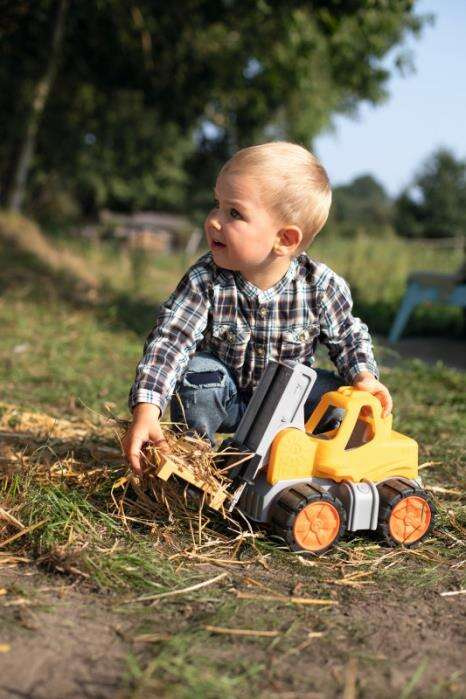 Wózek Widłowy Power Worker Samochód Plac Budowy BIG