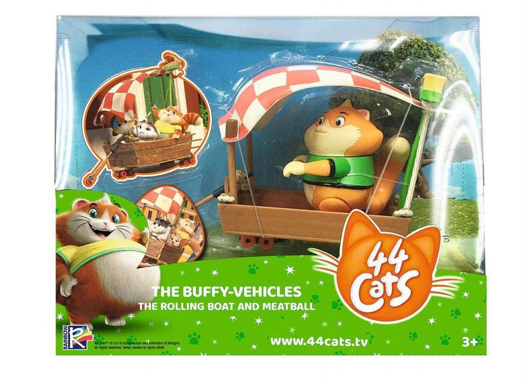 SMOBY 44 Koty Figurka Klopsik z Łódką