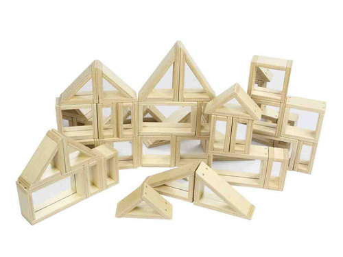 Lustrzane Klocki Konstrukcyjne Zestaw 31 Sztuk Masterkidz