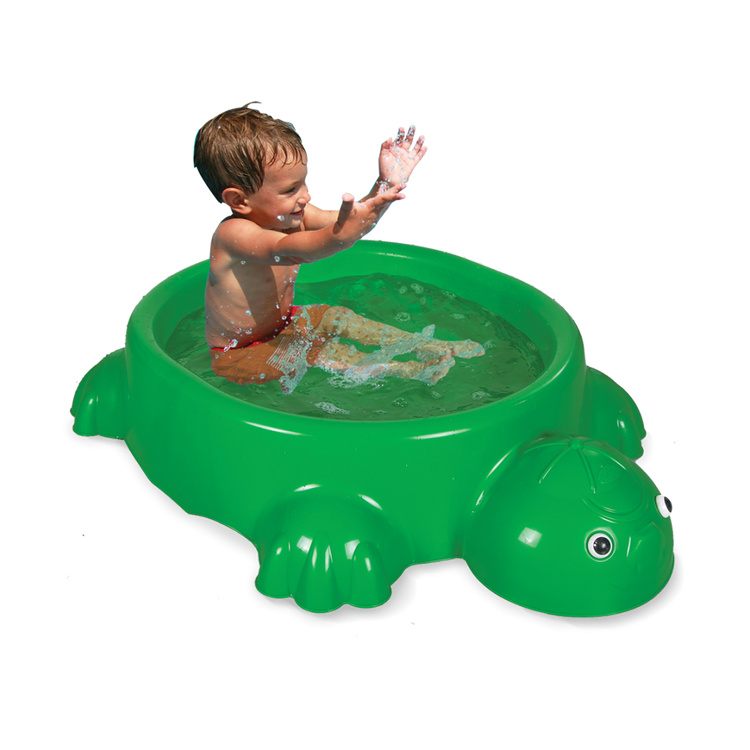 WOOPIE Piaskownica Żółw z Przykryciem 2w1 Basen Wodny