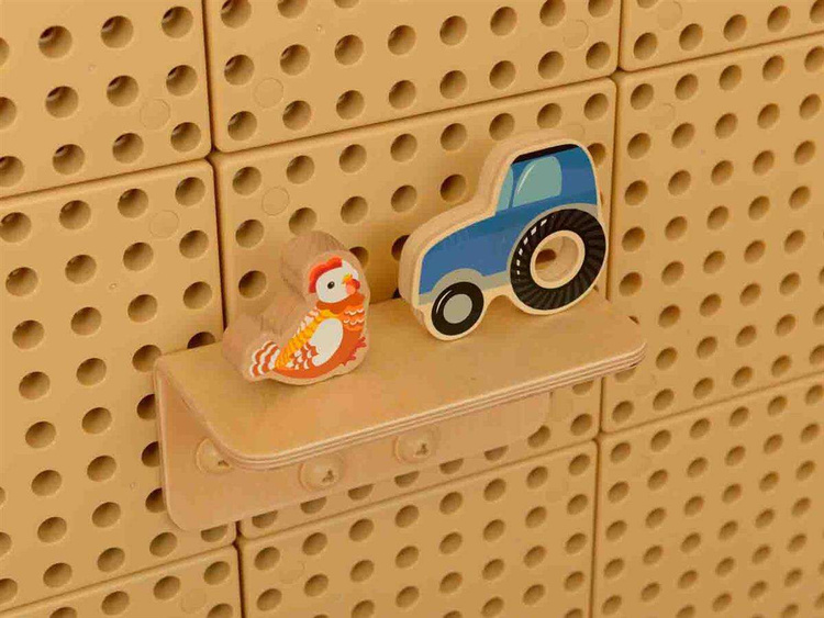 Półka Na Akcesoria 20 cm - Tablica Naukowo-Kreatywna Masterkidz STEM