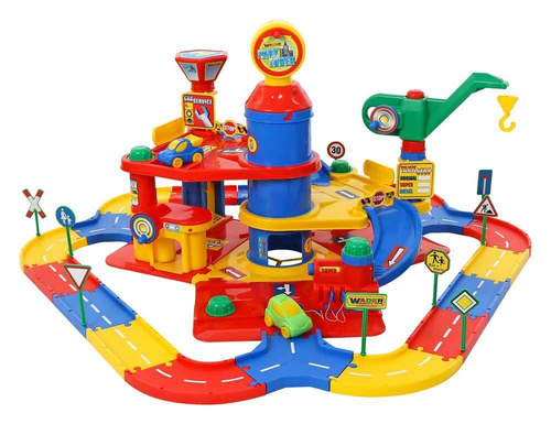 Wader QT Wielki Tor Garaż Parking 3 poziomy +2 Auta