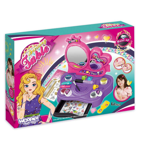 WOOPIE Toaletka dla Dziewczynki 2w1 Studio Tatuażu