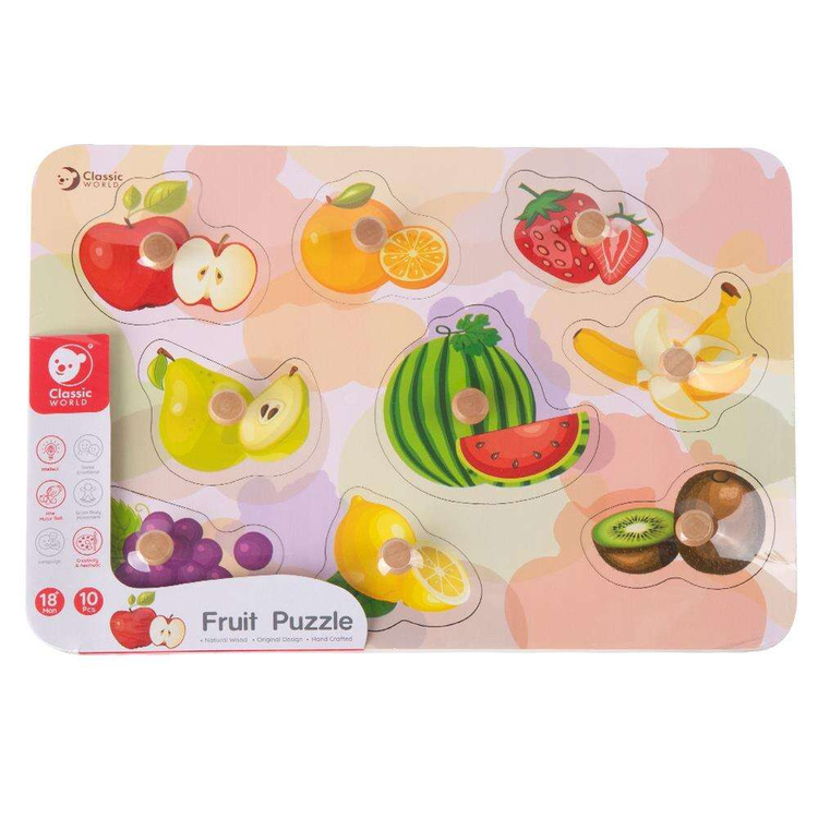 Układanka Puzzle Pinezkowe Owoce Classic World