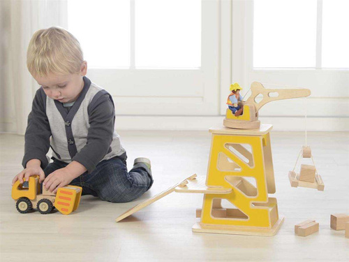 Plac Budowy Makieta Drewniana Masterkidz