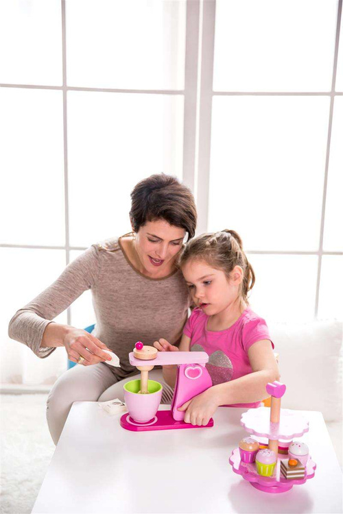 Drewniany Mikser AGD Zabawka dla dzieci Classic World