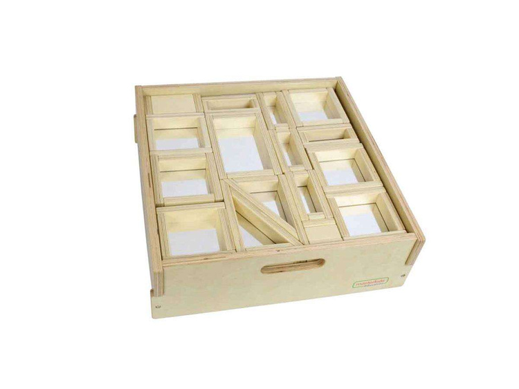 Lustrzane Klocki Konstrukcyjne Zestaw 31 Sztuk Masterkidz