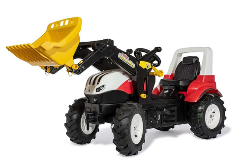 Rolly Toys Traktor rollyFarmtrac Steyr 6300 Terrus CVT z Łyżką na Pedały