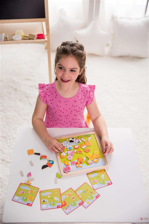 Układanka Magnetyczna Zwierzęta Farma Classic World