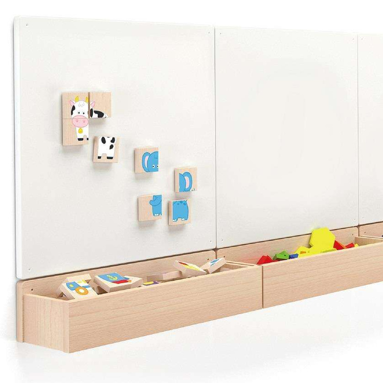 Drewniane Puzzle Magnetyczne Zwierzęta Układanka Viga Toys