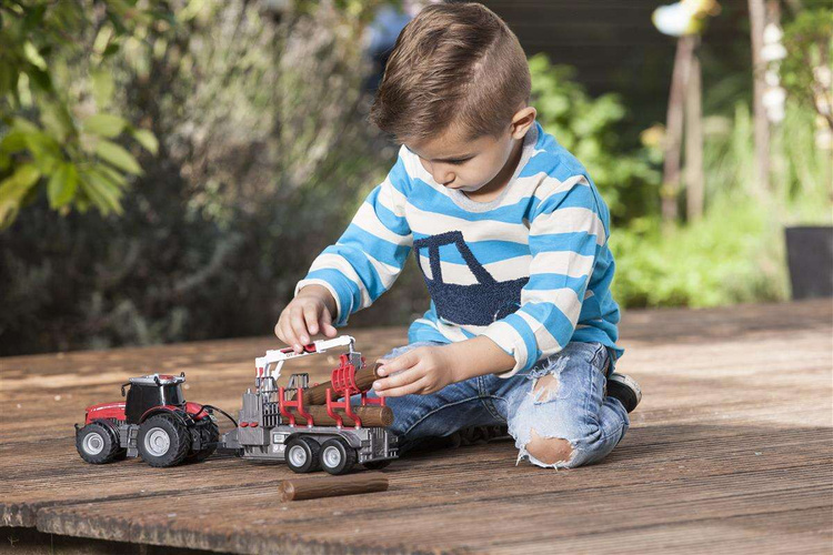 DICKIE Farm Traktor Massey Ferguson 8737 42cm.