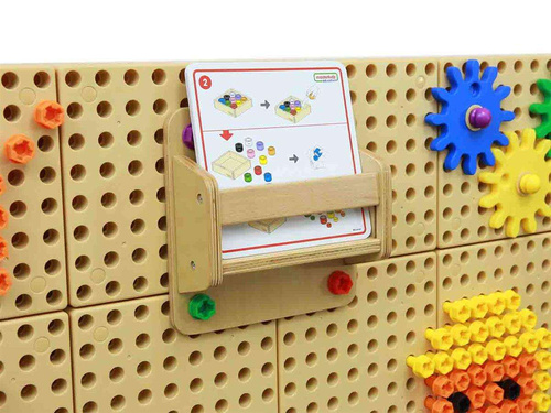 Drewniana Kasetka Na Przedmioty - Tablica Naukowo-Kreatywna Masterkidz STEM