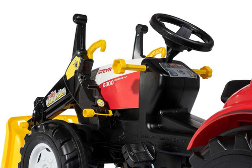 Rolly Toys Traktor rollyFarmtrac Steyr 6300 Terrus CVT z Łyżką na Pedały