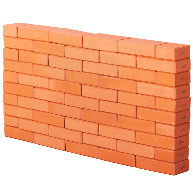 CLASSIC WORLD EDU Mega Klocki Konstrukcyjne Cegiełki EVA Miękkie do Budowania 55 szt.