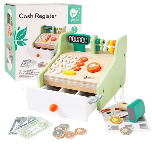 Kasa Sklepowa z Akcesoriami Classic World