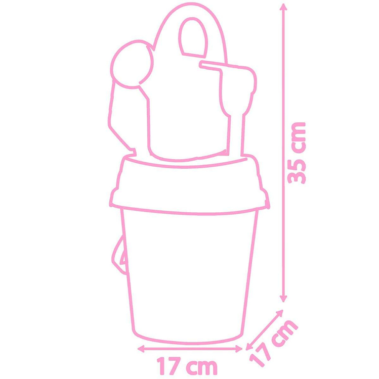 SMOBY Wiaderko Disney Princess z Akcesoriami