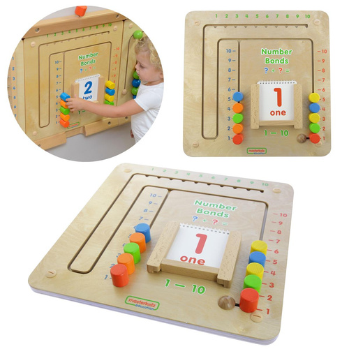 Tablica Gra Edukacyjna Łączenie Liczb Dodawanie Masterkidz