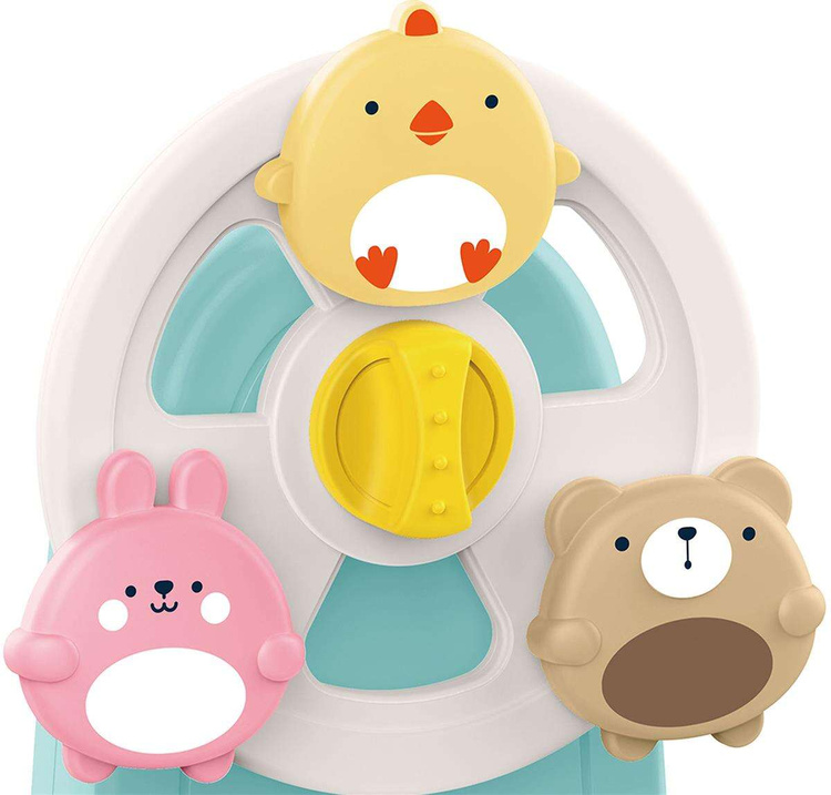 WOOPIE BABY Pozytywka Karuzela Zwierzęta Zabawka Muzyczna Edukacyjna