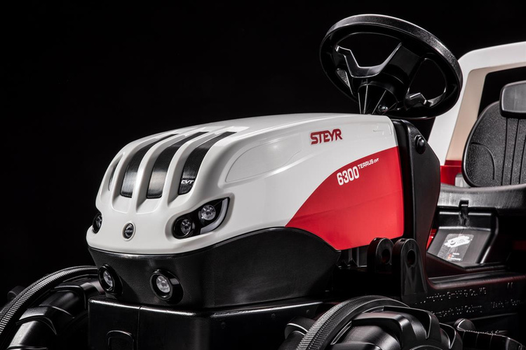 Rolly Toys Traktor rollyFarmtrac Steyr 6300 Terrus CVT z Łyżką na Pedały