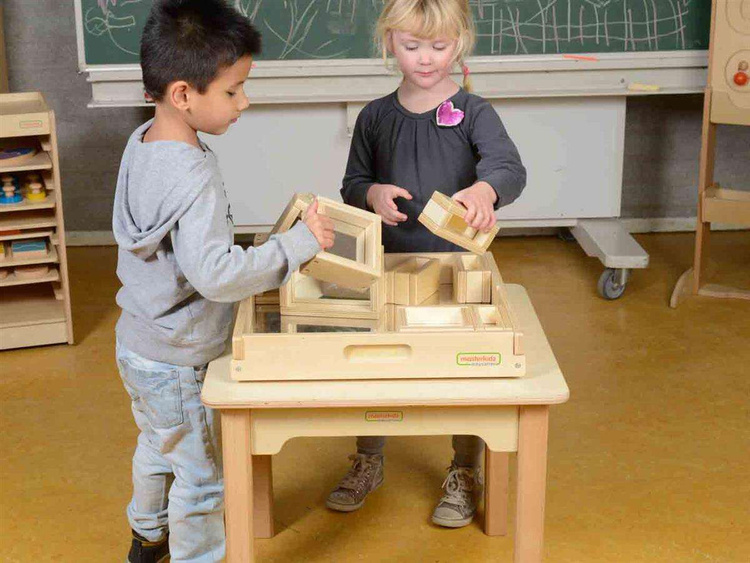 Lustrzane Klocki Konstrukcyjne Zestaw 31 Sztuk Masterkidz