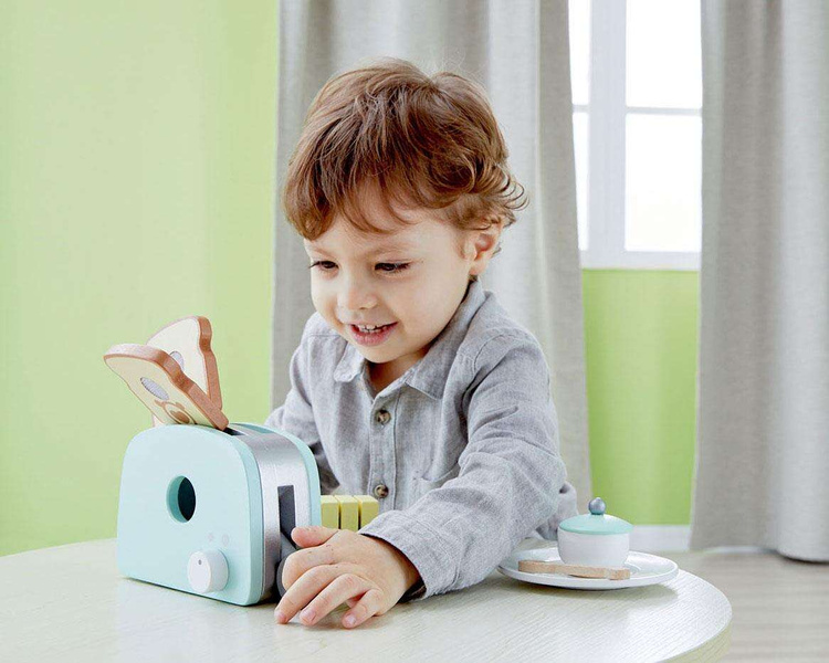 Drewniany Zestaw Toster Classic World